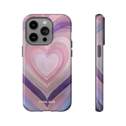 Radiant Heartbrush iPhone 14 Pro Case - Tough