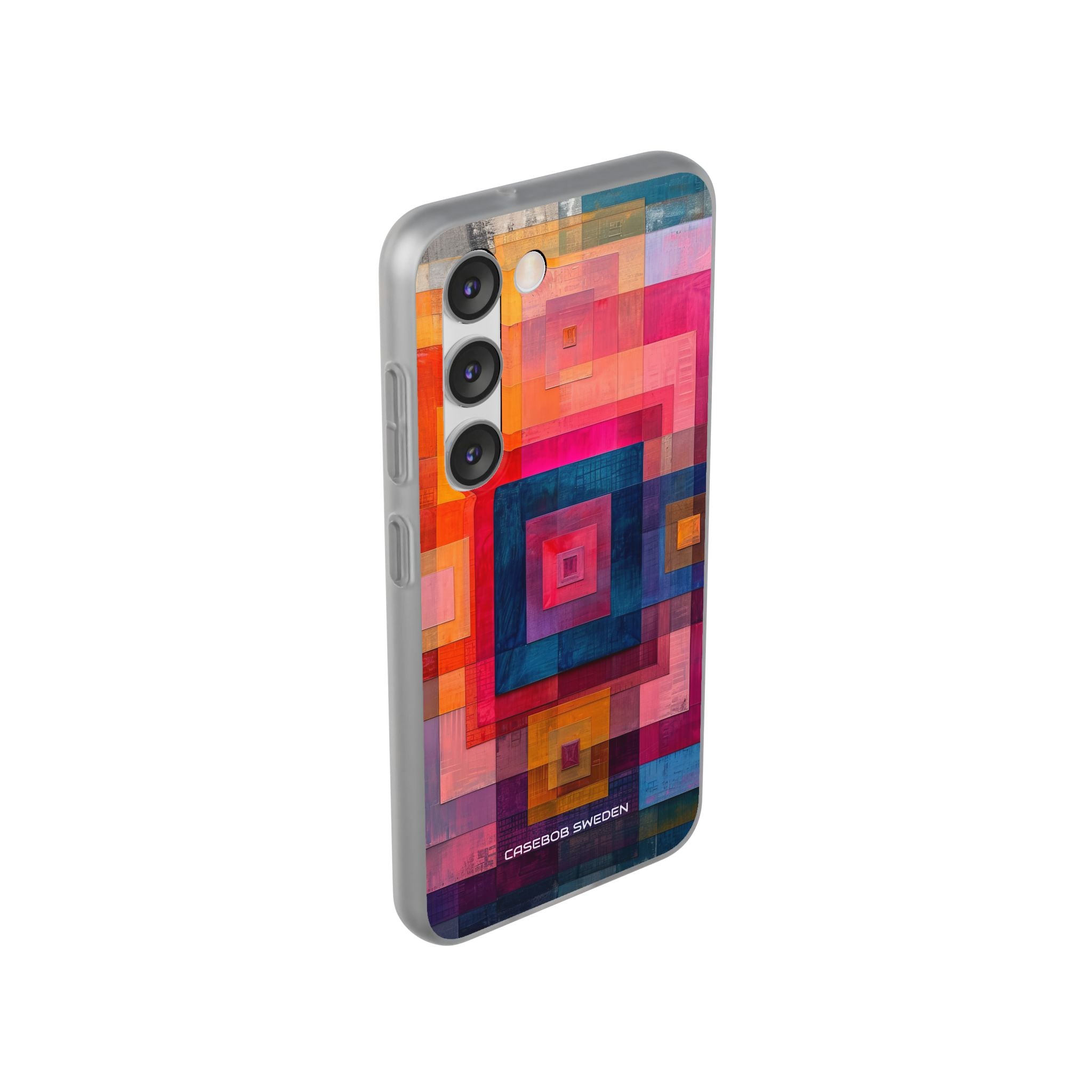 Vibrant Geometry - Flexi Samsung S23 Phone Case