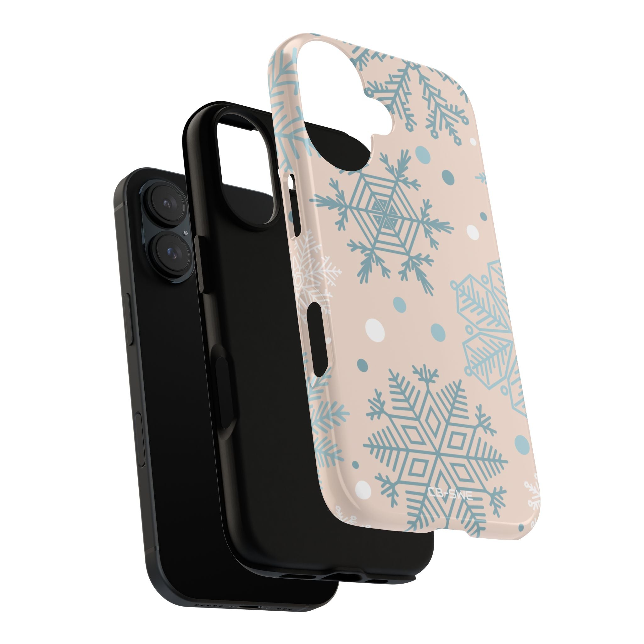 Snowflake Pastel Harmony - iPhone Case