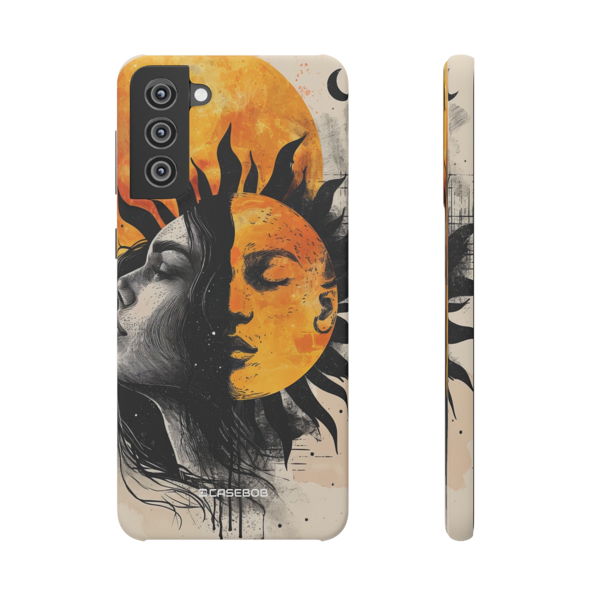 Sunlit Duality | Slim Phone Case for Samsung