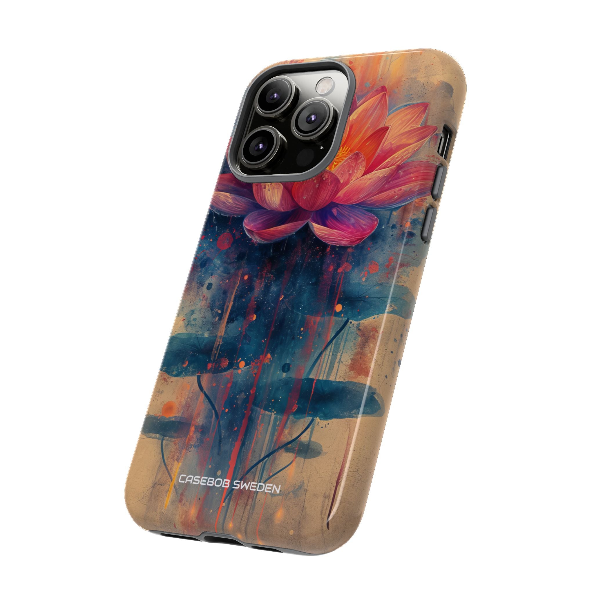 Lotus Blossom Art - Tough iPhone 14 Phone Case