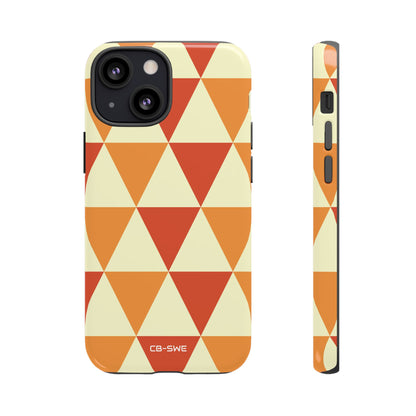 Autumn Triangles Dance - iPhone Case