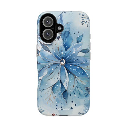 Floral Frost Embrace - iPhone Case