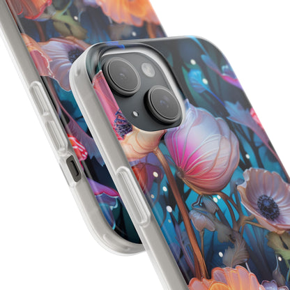 Translucent Bloom iPhone 15 Case - Soft