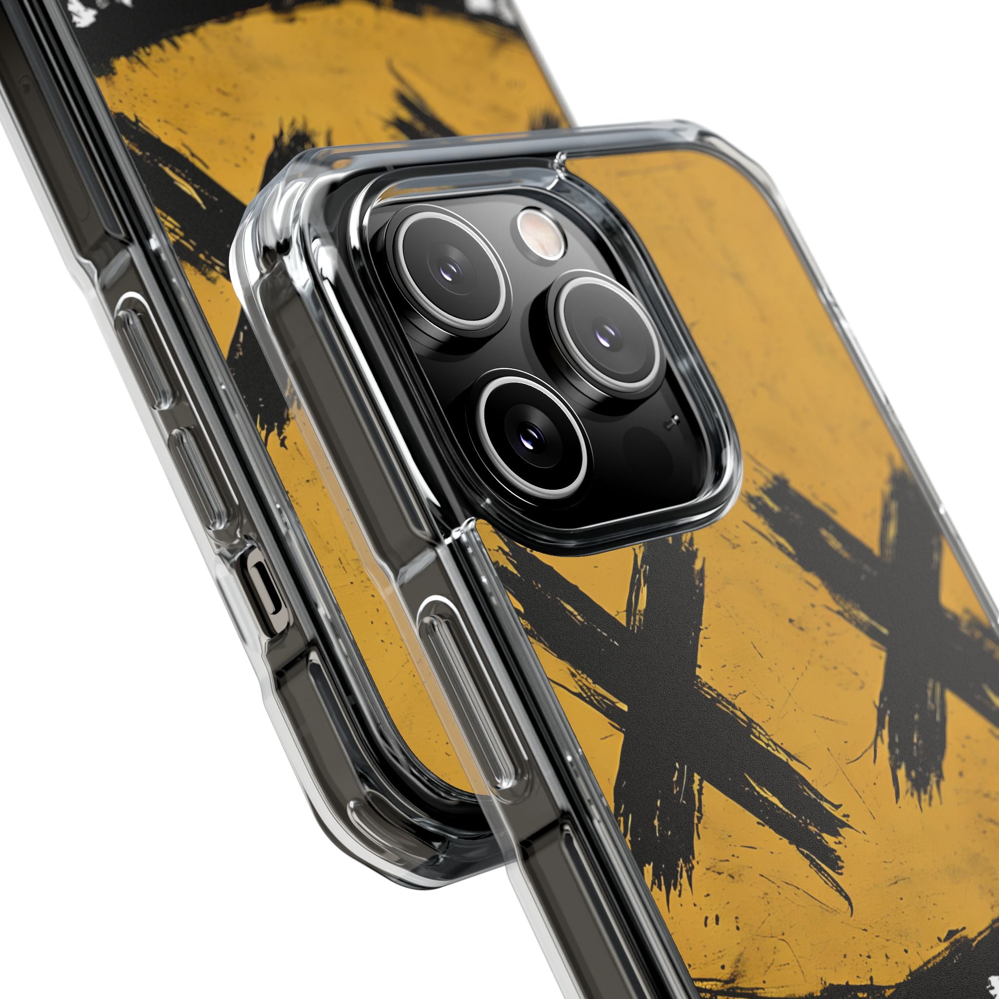 Jagged Smile Yellow iPhone 14 Pro Case - Impact