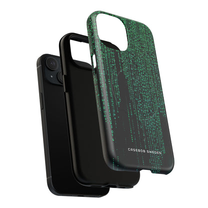 Matrix Gradient Flow iPhone 15 | Tough+ Phone Case