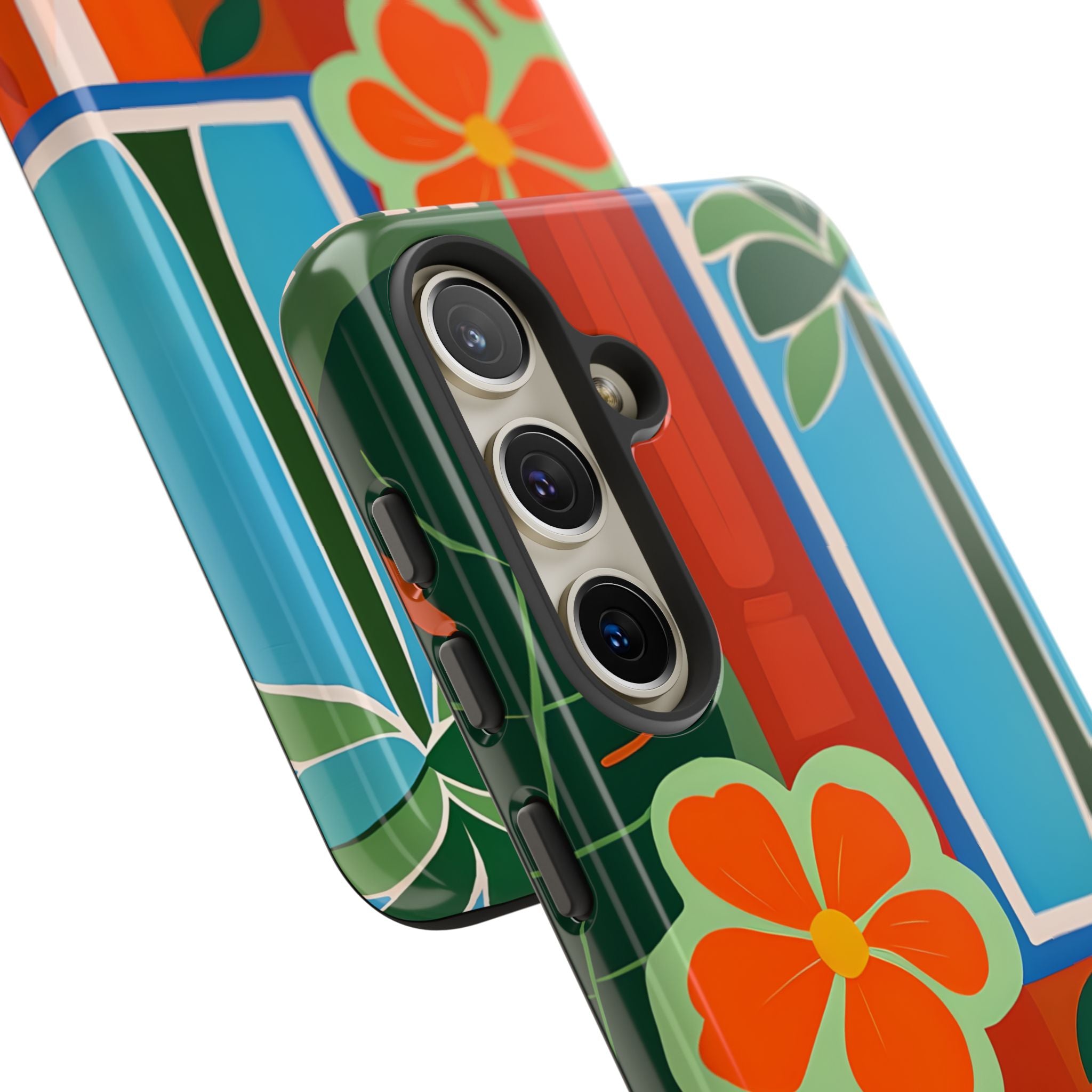 Orange Blossom Burst Samsung S24 Case - Tough