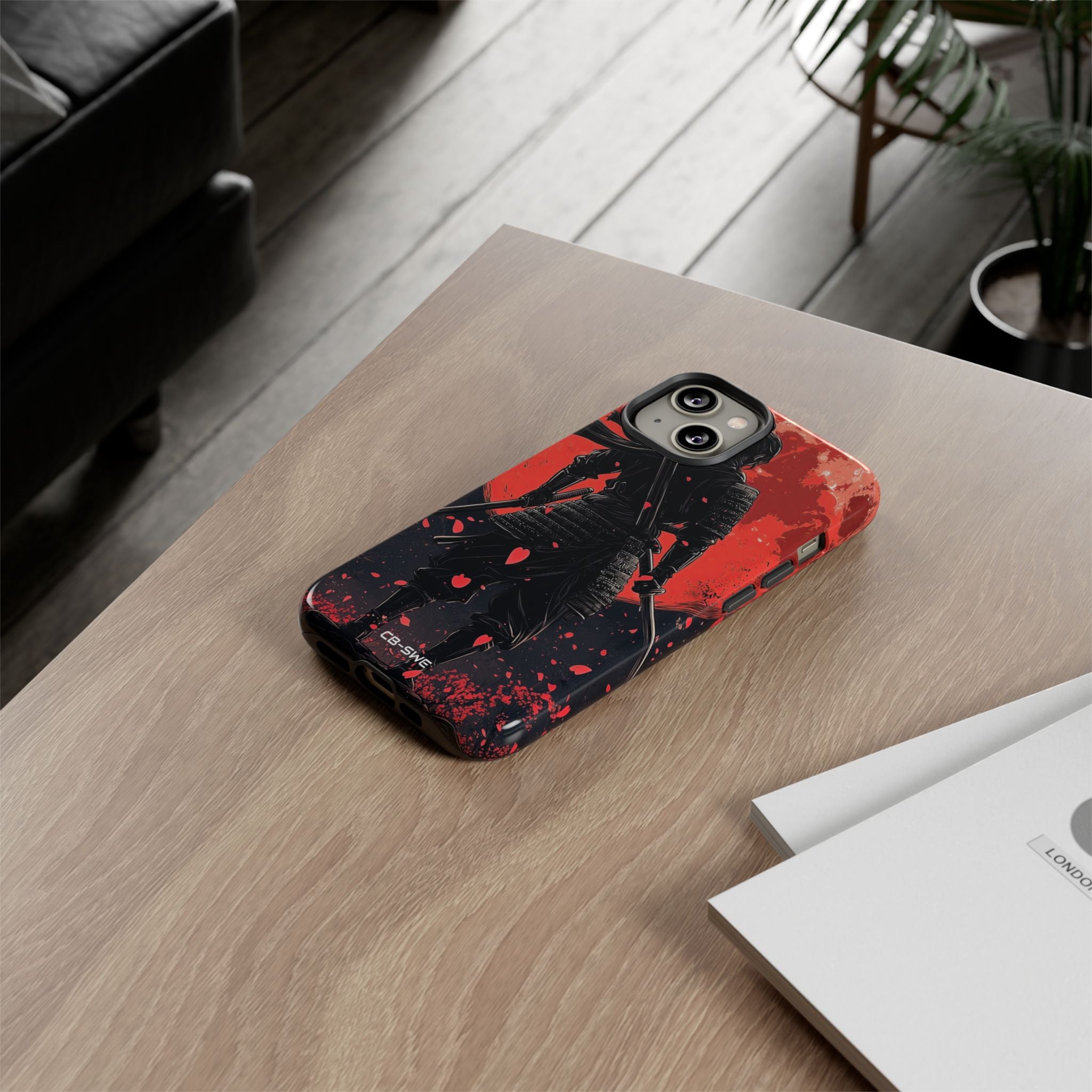 Ninja Faces Moon - iPhone Case
