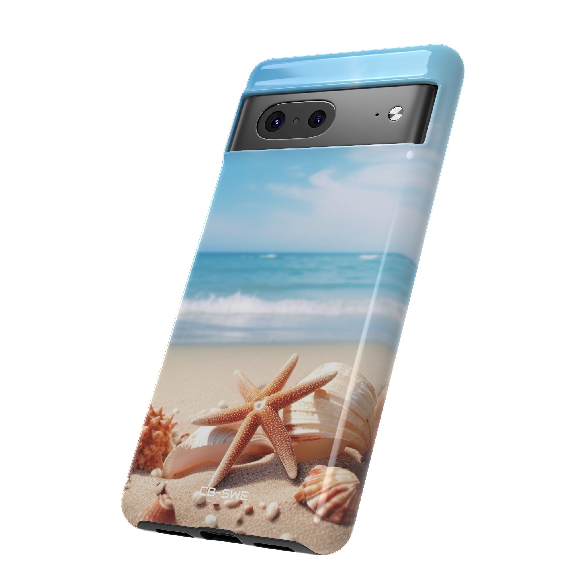 Shells Rest Beneath Waves - Google Pixel Case