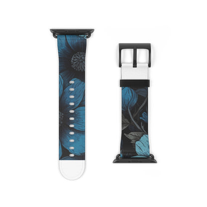 Blue Petal Bloom - Watch Band