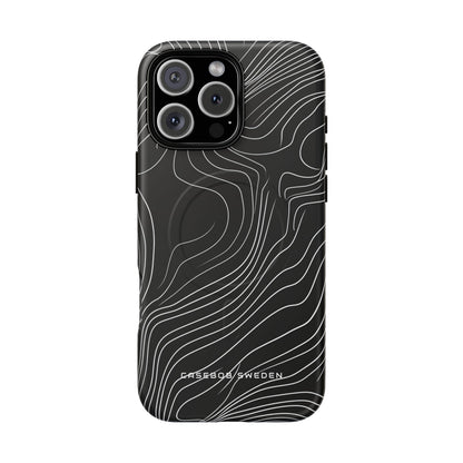 Contour Waveform Flow iPhone 16  Tough+ Phone Case