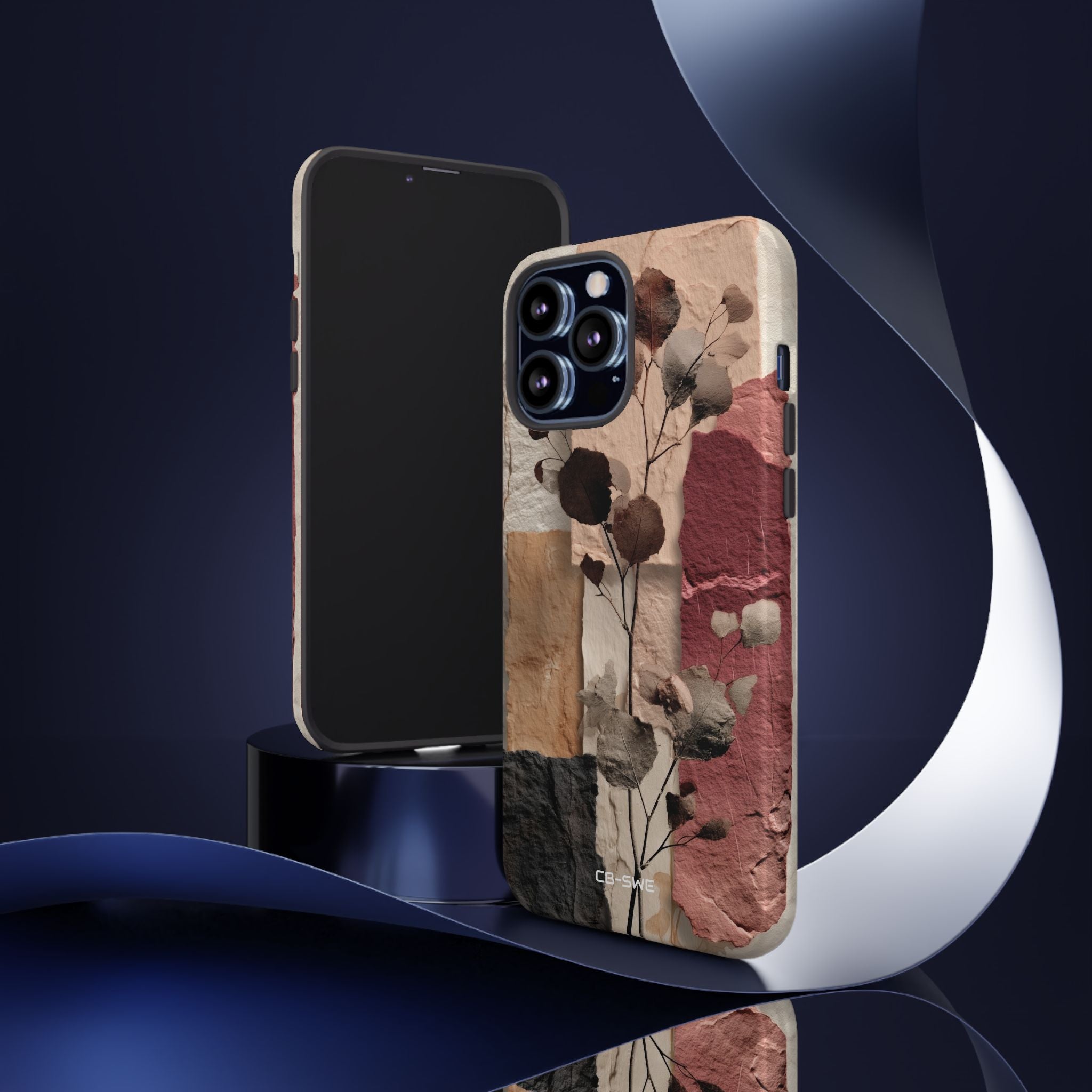 Dried Leaves Gather - iPhone Case