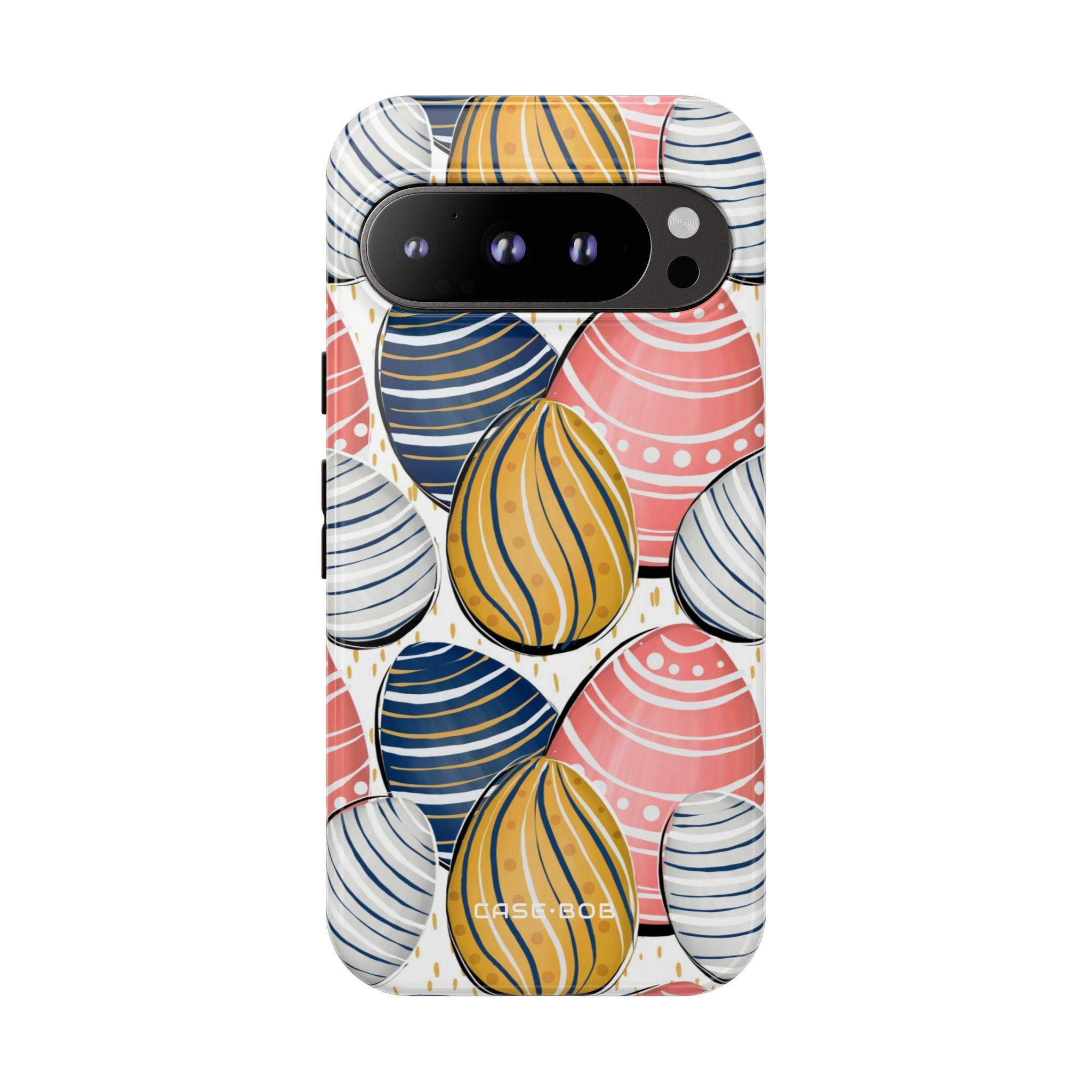 Pastel Eggs Google Pixel 9 Pro Case - Tough