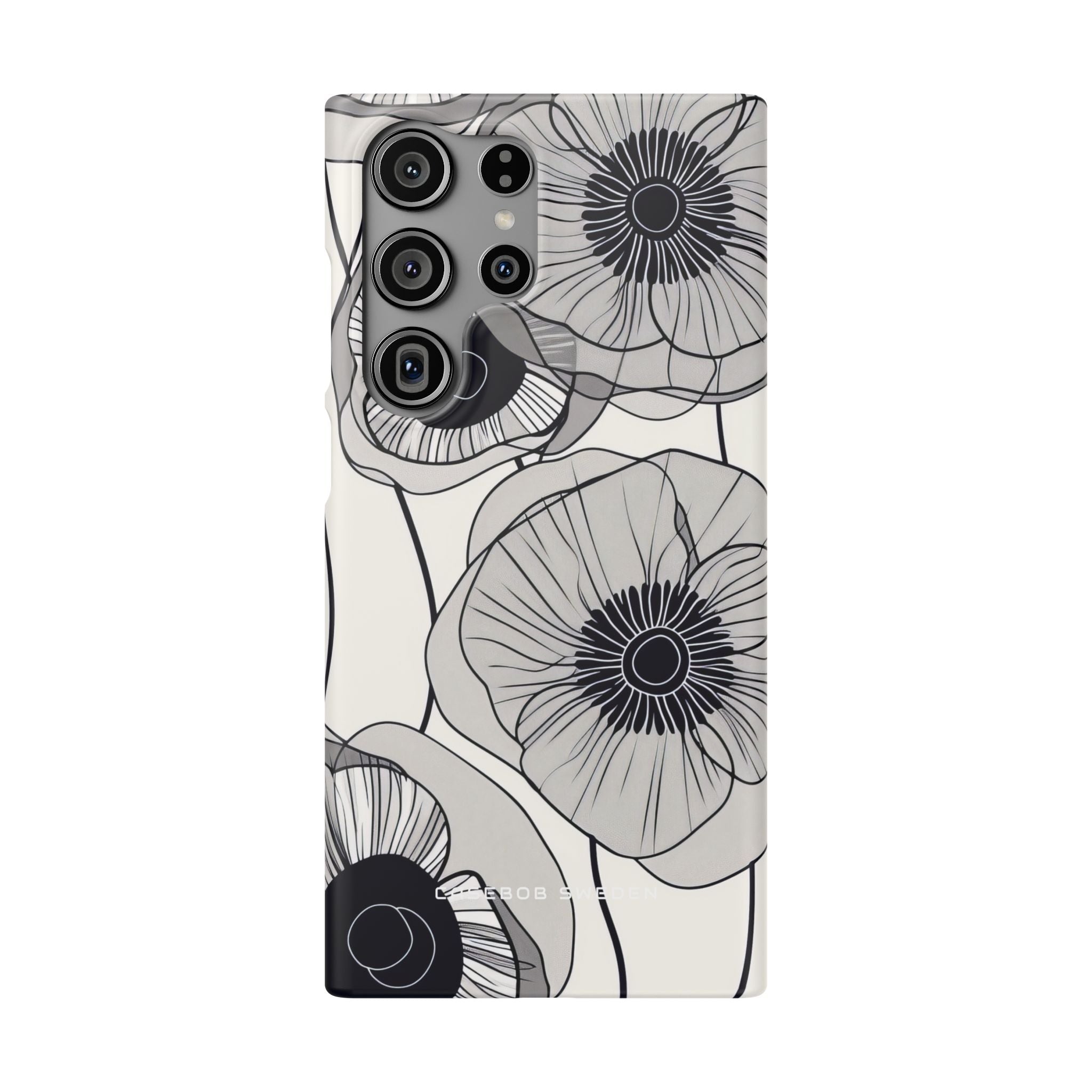 Moderne minimalistische Blumen Samsung S23 - Schlanke Handyhülle