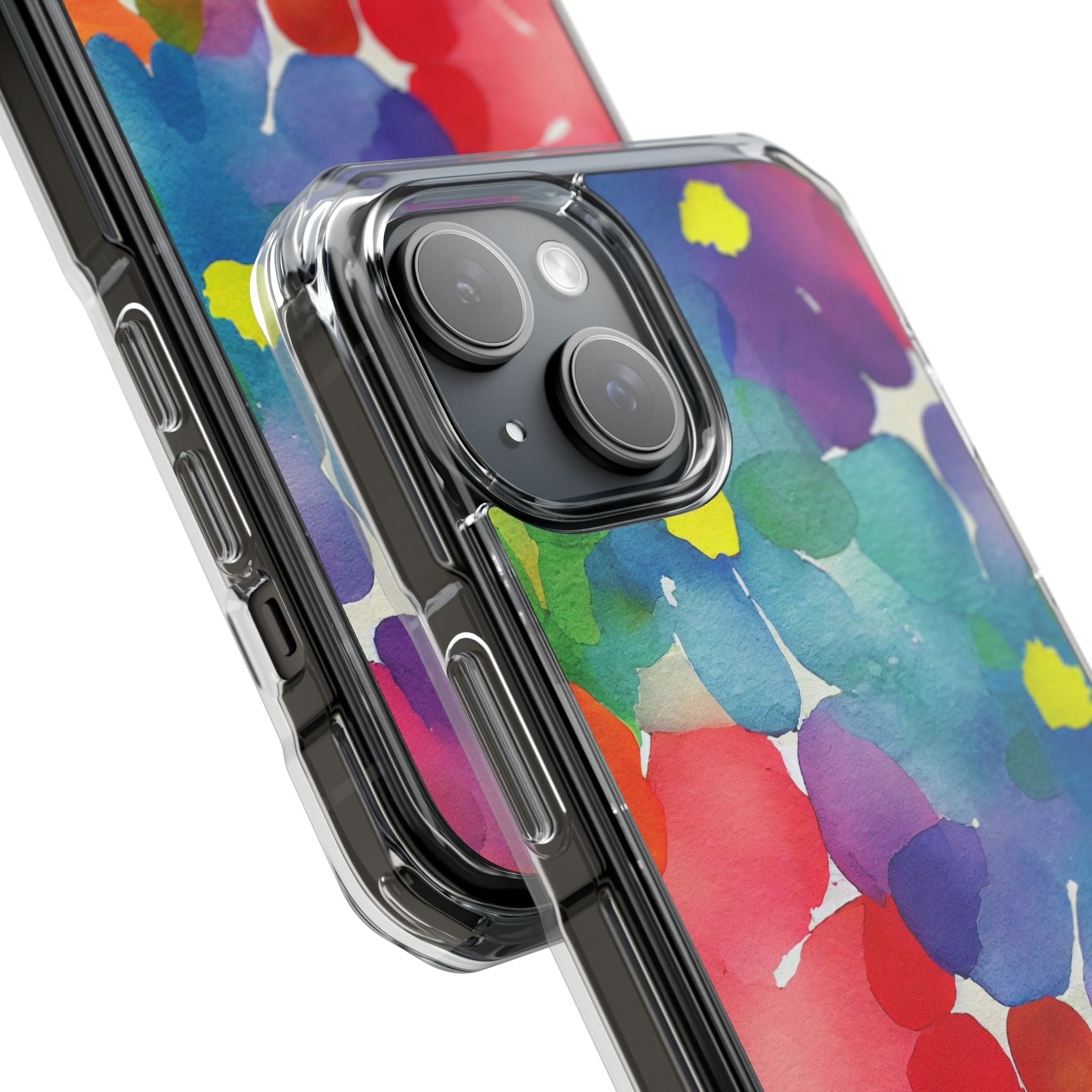 Fluid Color Petals iPhone Case - Impact