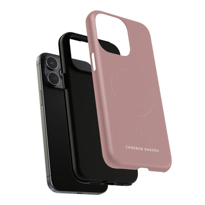 Rosy Brown iPhone 15 | Tough+ Phone Case