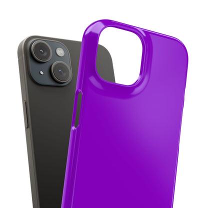 Dark Violet iPhone 15 - Slim Phone Case