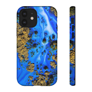 Blue River Ink Art iPhone Case (Protective) iPhone 12 Matte Phone Case