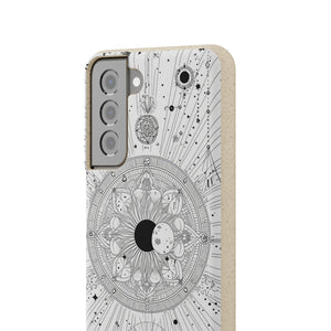 Celestial Mandala Mystique | Biodegradable Phone Case