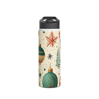 Ornate Starburst - Stainless Steel Water Bottle