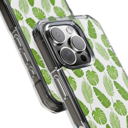 Tropical Leaf Harmony iPhone Case - Impact