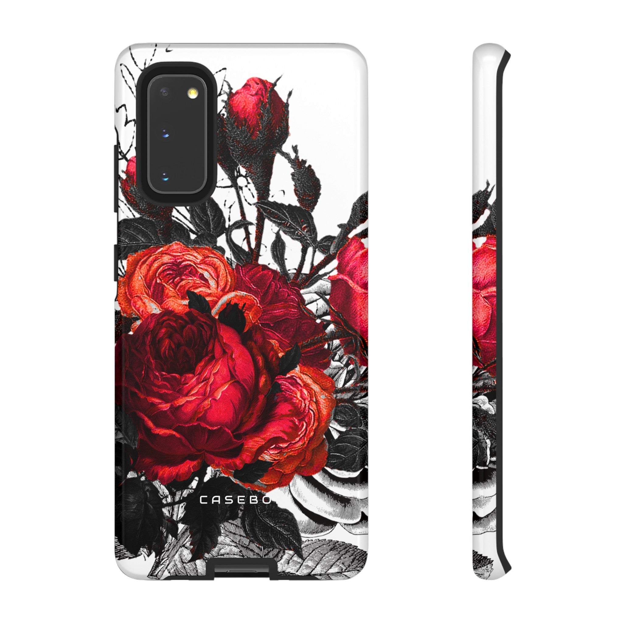 Serarose Gothic Flower - Protective Phone Case