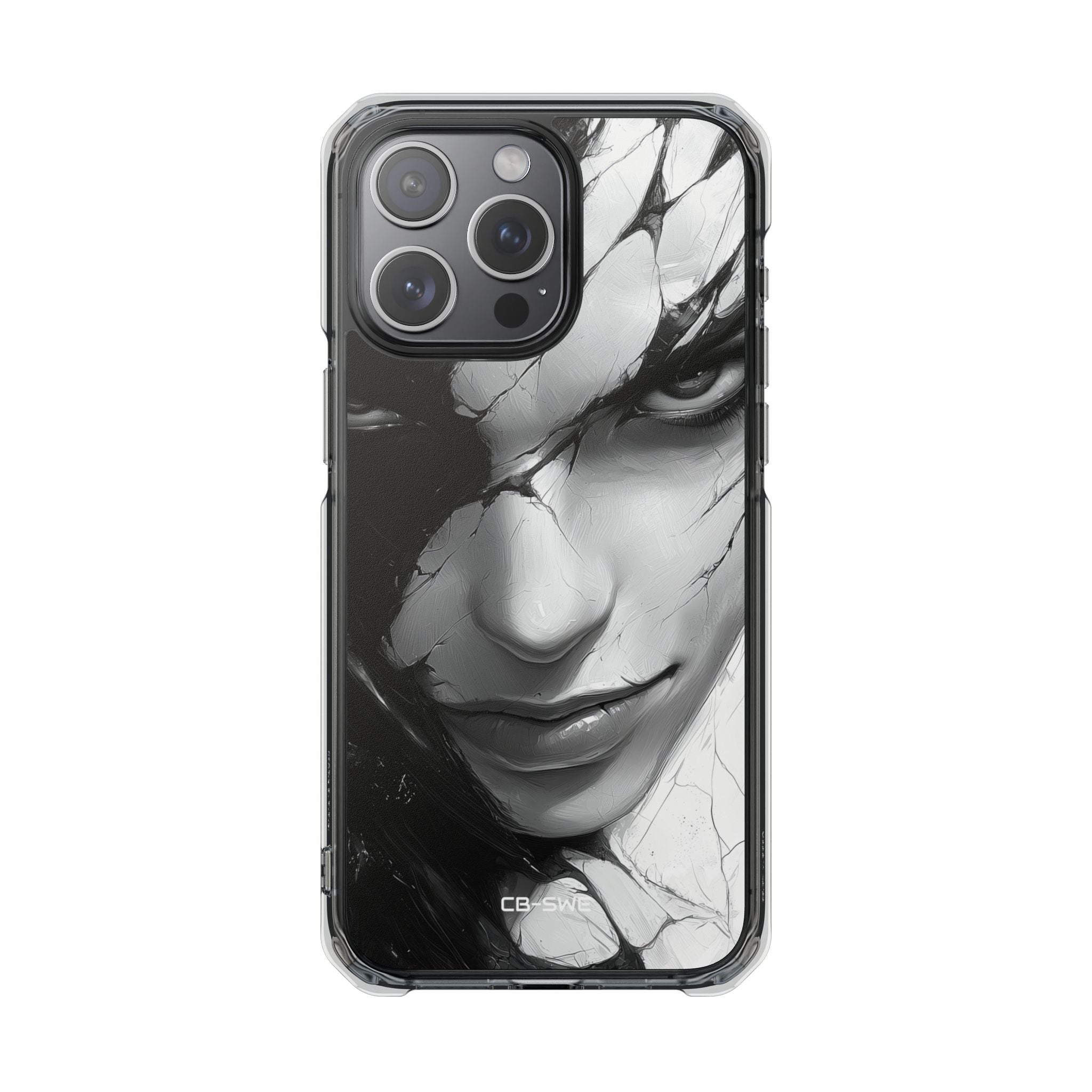 Shattered Gaze Reflects iPhone Case - Impact