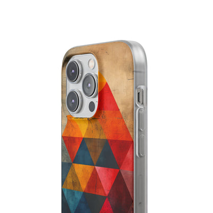 Geometric Energy - Flexi iPhone 14 Phone Case