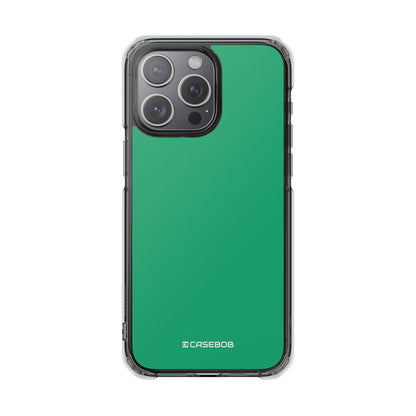 Crayola Green - Clear Impact Case for iPhone