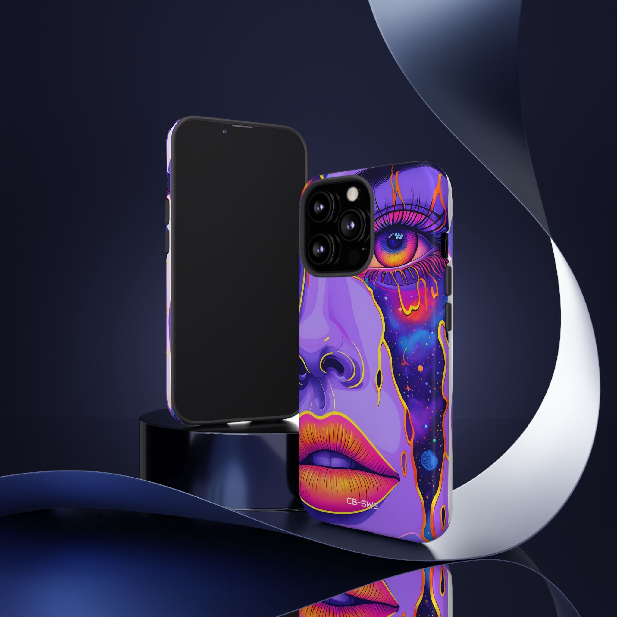 Cosmic Dreamscape Eye - iPhone Case