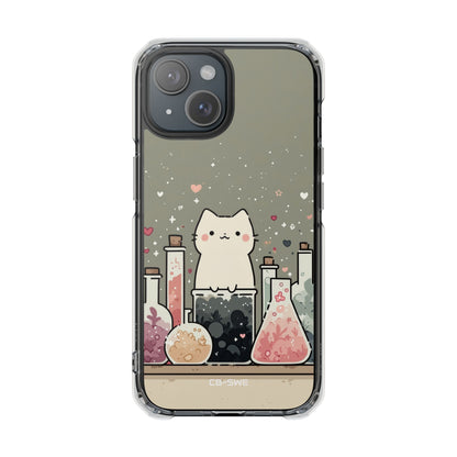 Cat Explores Potions iPhone Case - Impact
