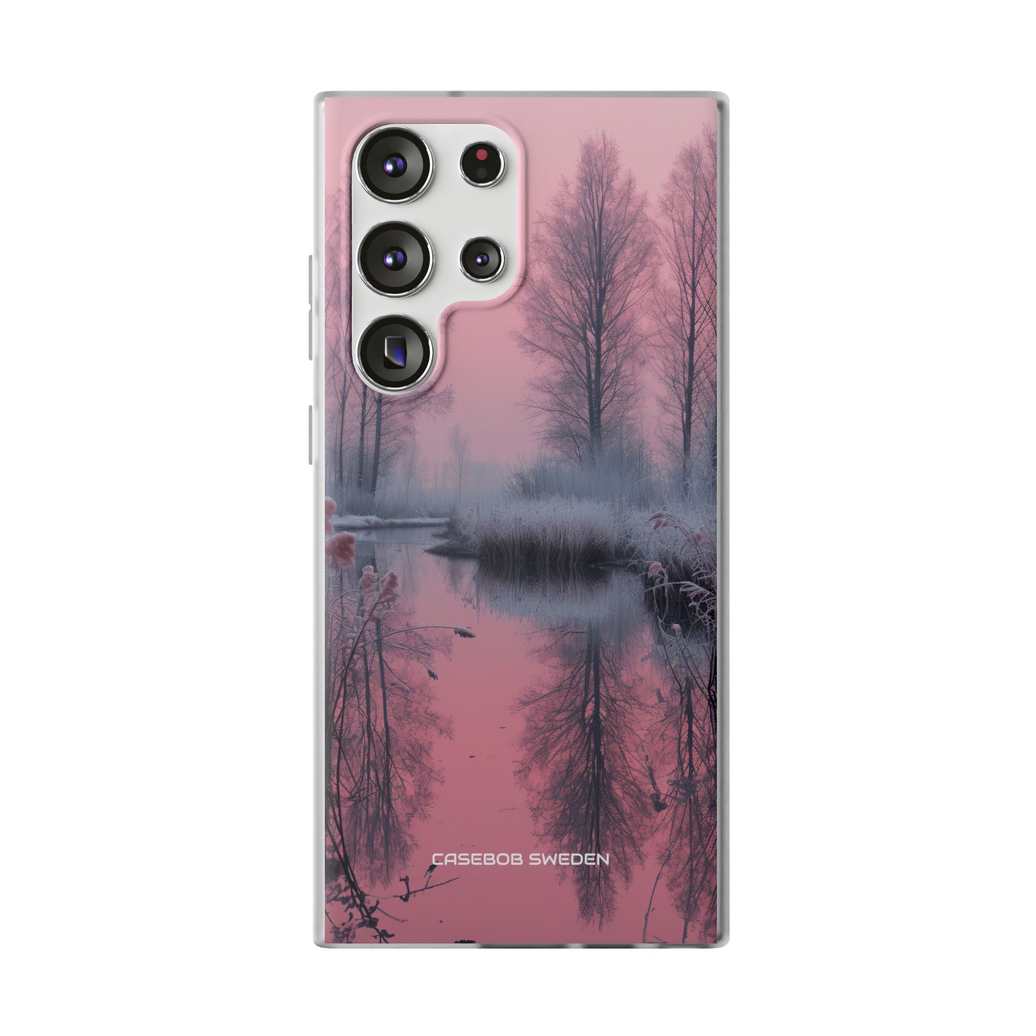 Pink Serenity Case - Flexi Samsung S23 Phone Case