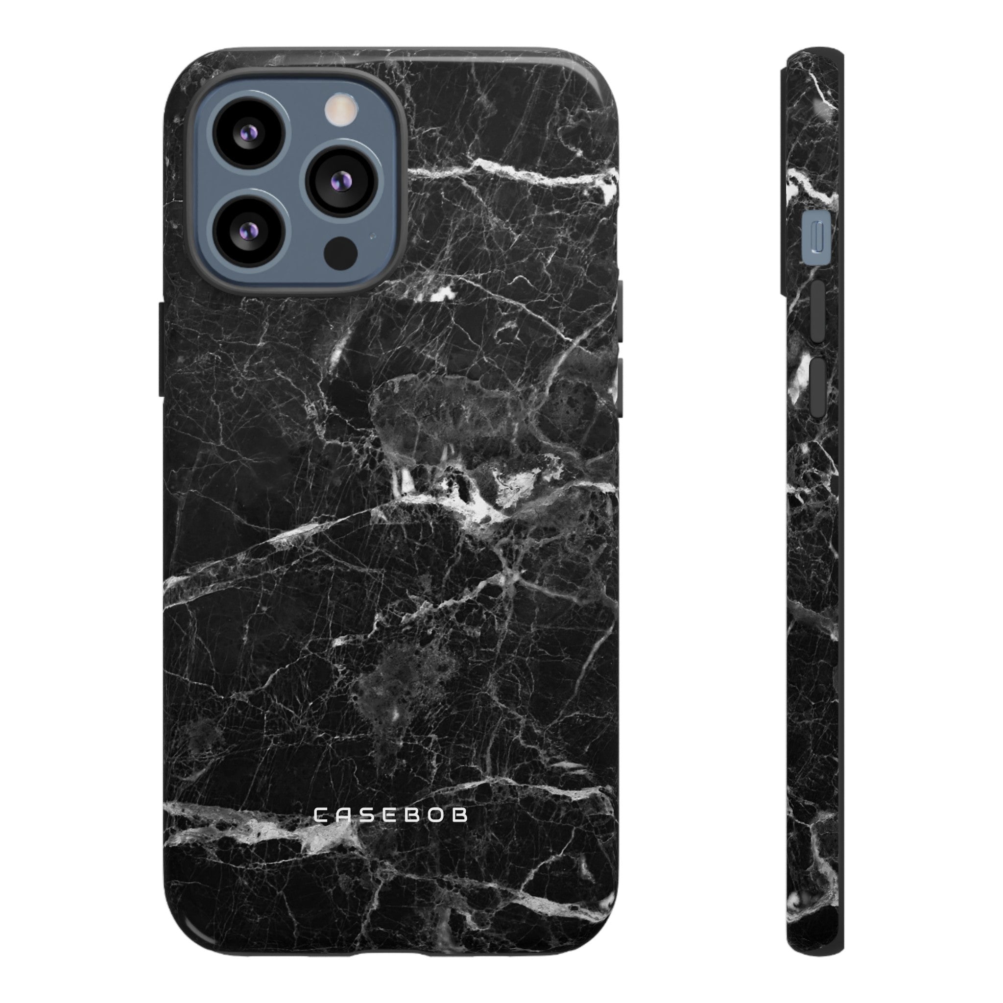 Black Marble - Protective Phone Case