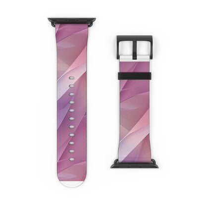 Pink Leafwave - Watch Band