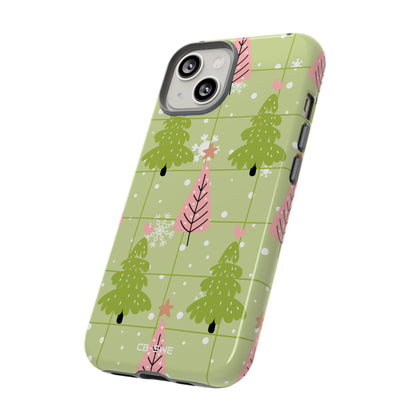 Whimsical Trees Dance - iPhone Case
