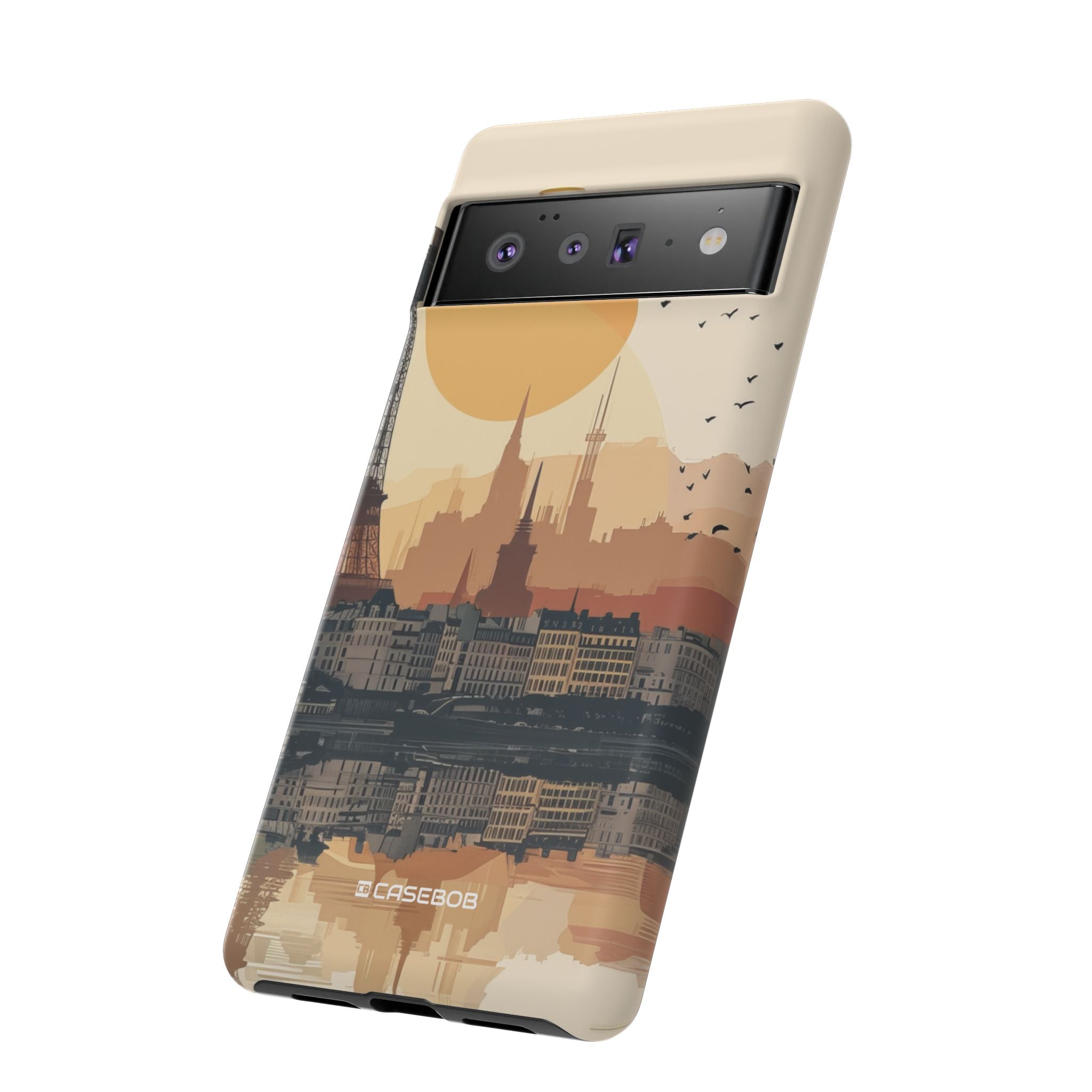 Parisian Sunset Serenity - Phone Case for Google Pixel