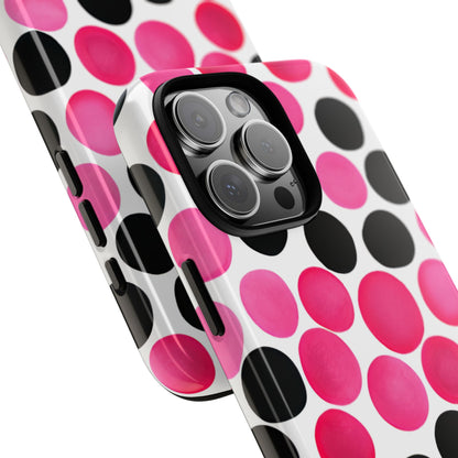 Pulsing Circles Illusion - iPhone Case
