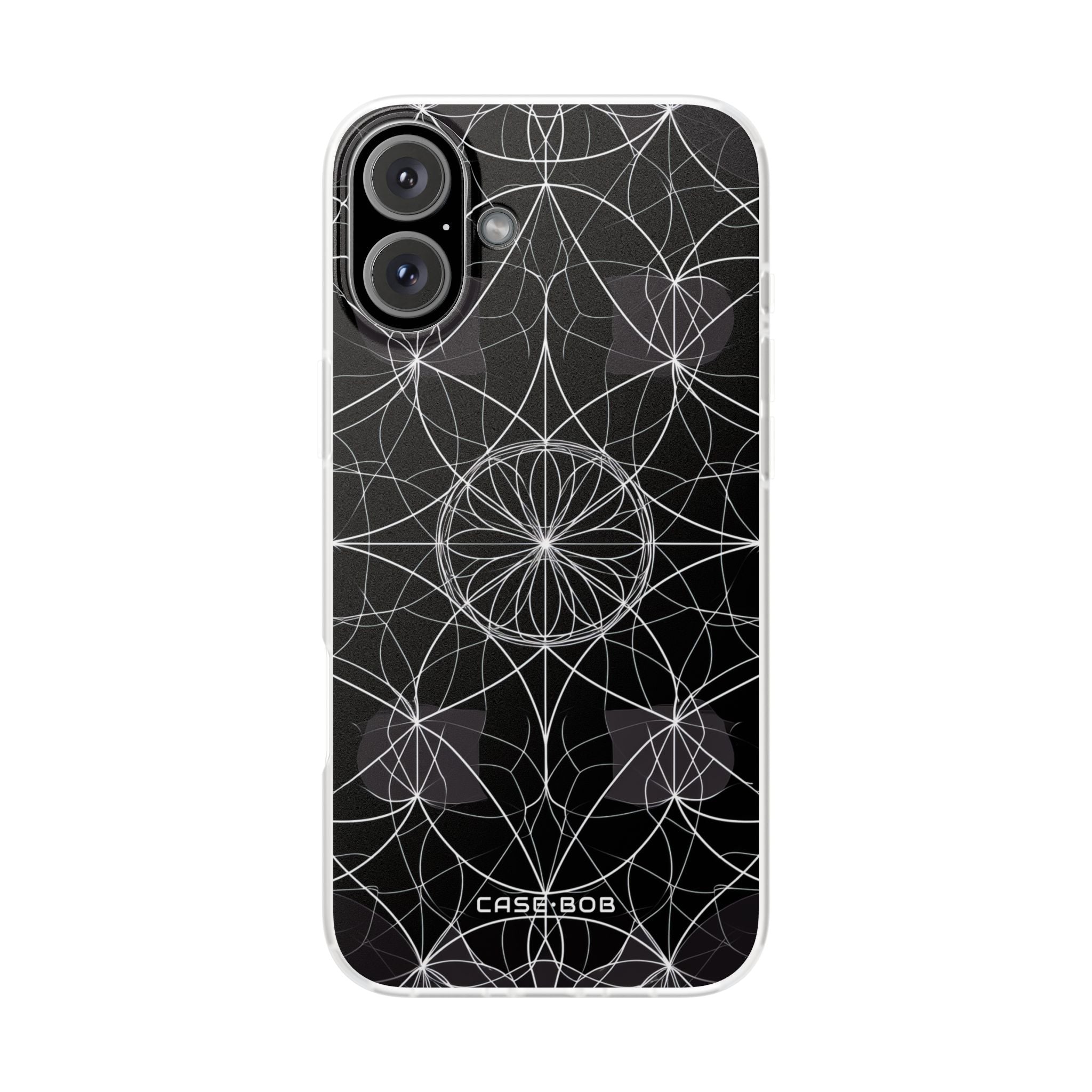 Radiant Petal Orbit iPhone 16 Plus Case - Soft