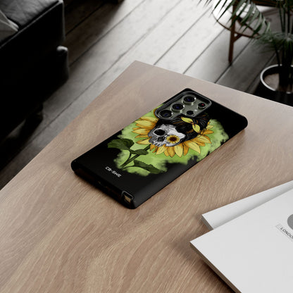 Sunflower Skull Fusion - Samsung Case