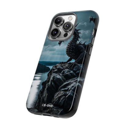 Dragon Soars Moonlight - iPhone Case