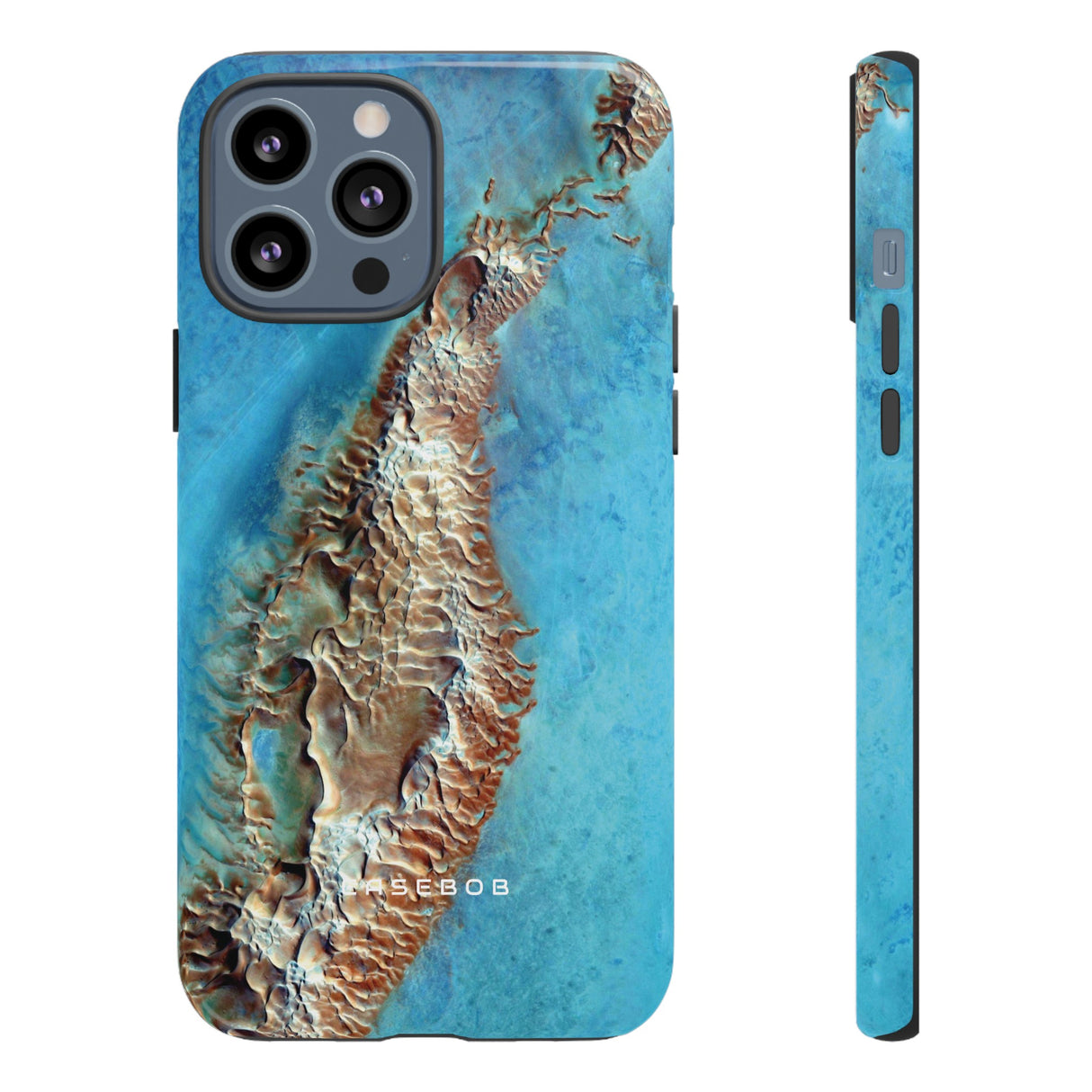 Blue Island Phone Case - Protective Phone Case