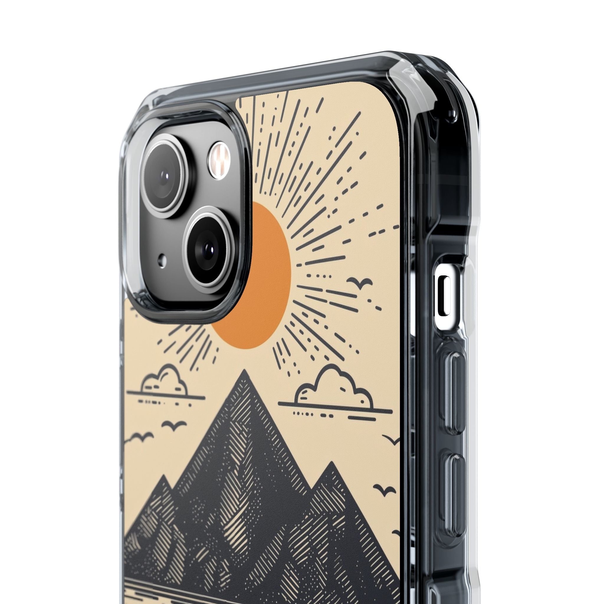 Golden Tent Awaits iPhone Case - Impact