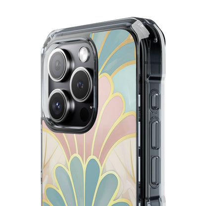 Pastel Deco Elegance - Clear Impact iPhone 15 Phone Case