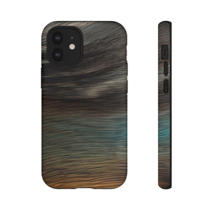 Brush Strokes Ink Art iPhone Case (Protective) iPhone 12 Mini Matte Phone Case