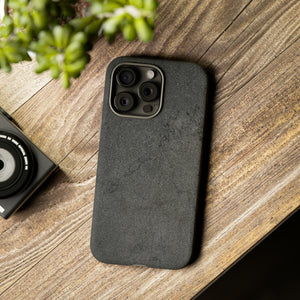 Steel Grey Granite - Protective Phone Case