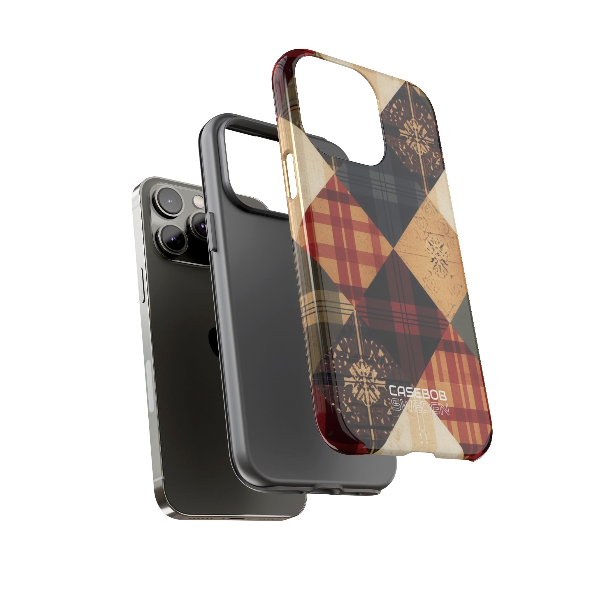 Rustik Quilt Charm iPhone 14 - Tough