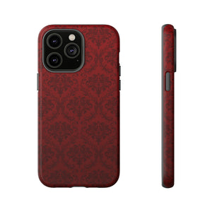 Dark Red Wallpaper - Protective Phone Case