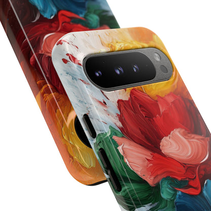 Vibrant Floral Dance - Google Pixel Case