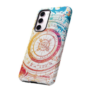 Astrological Wheel Wonders - Protective Phone Case