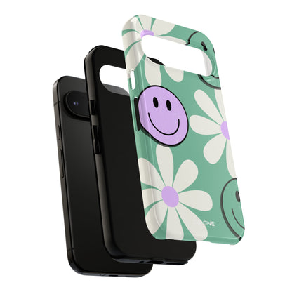 Playful Retro Blooms - Google Pixel Case